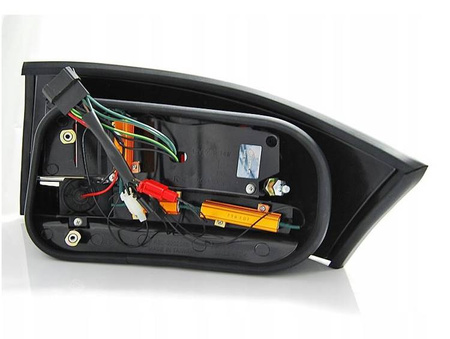 LED-lampor Nya Audi TT 8N 99-06 Röd Rök Led