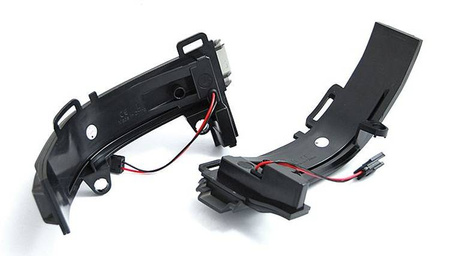 Sidoblinkers i speglarna - vit LED. VW Crafter 2017-