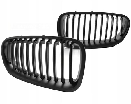Njurgrill fram BMW F10 F11 svart MATTE