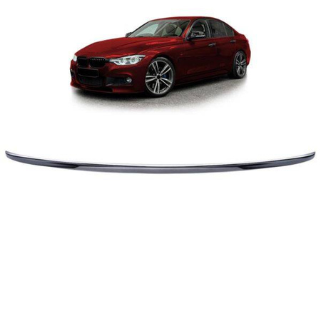 Skyddskåpa SPOILER för BMW F30 11-18 SEDAN GLOSS BLAC