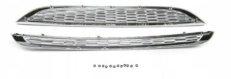 Mini Cooper grill 01-06 r50 r53 s-typ krom
