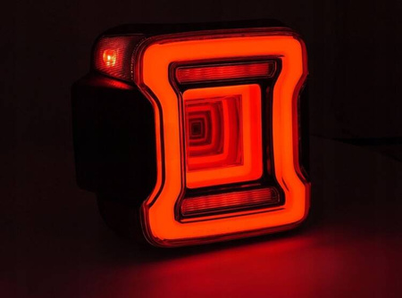 Röda LED-lampor till CHRYSLER JEEP WRANGLER