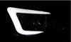 Subaru Impreza III gh 07-12 svarta ledlampor med rör
