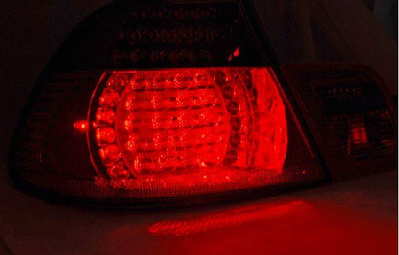 LED-lampor bmw 3 e46 03-06 coupé röd rök led
