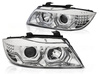 Bmw E90 E91 05-08 led kromringar 3d lampor