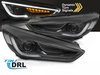 Framlyktor för Ford Focus MK3 14-18 svart LED