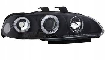 Honda Civic V BLACK RING strålkastare