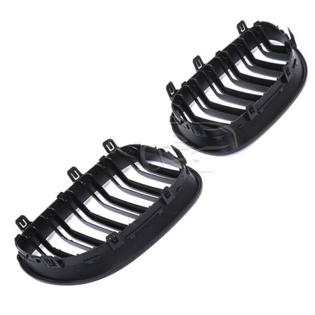 GRILL (NJURAR) BMW E60 E61 03-10 LOOK M5 SVART MATT