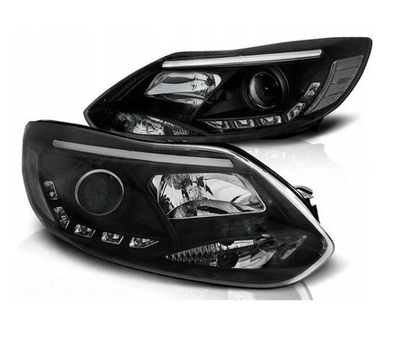 Ford Focus MK3 LED-strålkastare med rör