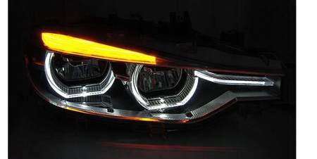 Hel LED strålkastare till BMW F30 F31 11-15