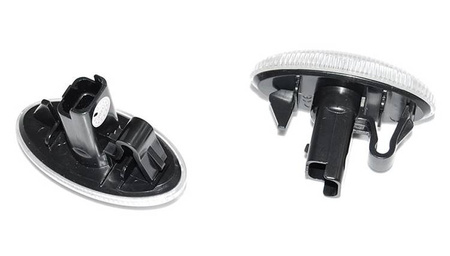 Smoke LED sidoblinkers. Peugeot 107 206 307 Citroen C1 C2 C3 C4