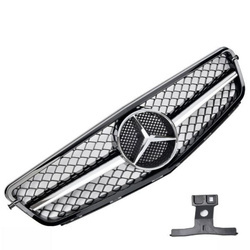 GRILL MERCEDES W204 07- B/C C63 LOOK AMG LOGO