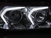 BMW E90/E91 05-08 krom LED-strålkastare