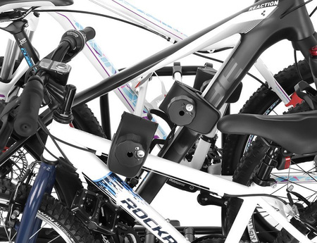 Aguri Active Cykelhållare plattform 2 cyklar silver