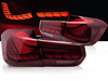 LED-bakljus för BMW F30 11-18 OLED röd