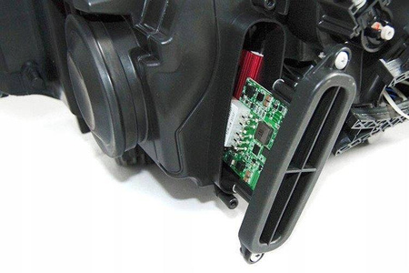 Strålkastare BMW F30 F31 Angel Eyes LED Svart