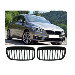 GRILL BMW 2 F45 ACTIVE TOURER 14-18 GLÄNSANDE SVART