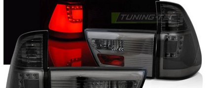 LED-LAMPOR BMW X5 E53 99-03 SMOKE LED BAR