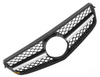 GRILL MERCEDES W204 C SVART KROM C63 LOOK AMG