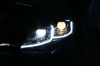 FRAMLYKTOR VW GOLF 7 12-17 LOOK XENON KROM