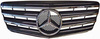 FRONTGRILL MERCEDES W211 06-09 KROM/SVART