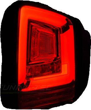 LED-lampor Vw T5 03-09 Svart Full Led Dts