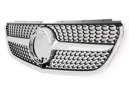 GRILL till MERCEDES W447 VITO FACELIFT DIAMANT SIL