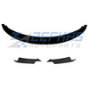 FRÄMRE DIFFUSOR BMW E90 E91 05-11 GLÄNSANDE SVART