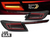 Toyota GR86 21-SVART SMOKE LED BAR LED-lampor