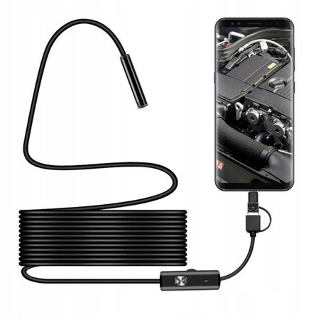 Endoskop inspektionskamera Fhd 1080 Android Usb-c