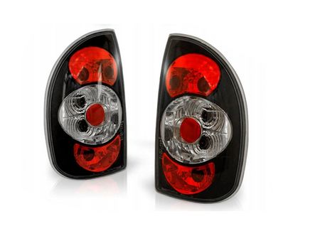 Baklyktor Opel Corsa B 5d 93-00 Black Tuning