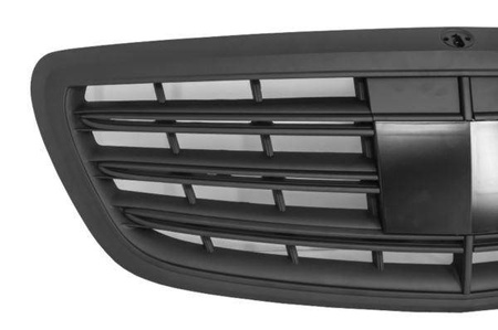 GRILL MERCEDES W222 13- SVART MATT