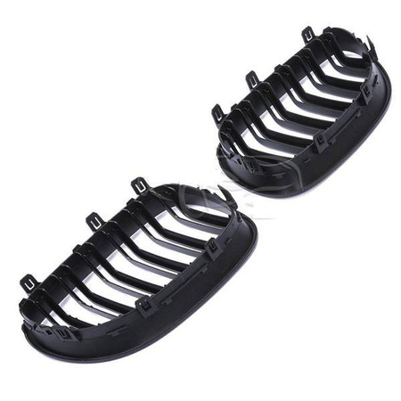 GRILL (NJURAR) BMW E60 E61 03-10 LOOK M5 SVART MATT