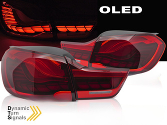 OLED röda bakljus för BMW F32 F33 F36 F82 F83 13-21