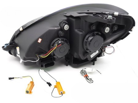 Strålkastare LED-strålkastare Mercedes C-klass W204 dynamisk körriktningsvisare