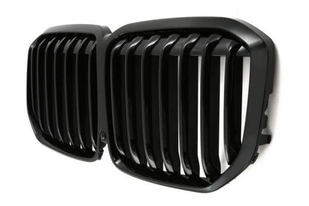 GRILL till BMW X7 G07 19-22 SINGLE SLAT GLOSS BLACK