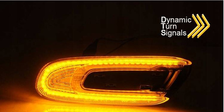 Dynamiska LED-blinkers för mini cooper f55 f56 f57