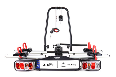 Krokmonterad cykelhållare - E-Bike - 2 cyklar TBC-02/2