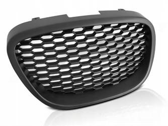Grill Seat Leon Altea Toledo 05-09 Svart Matt