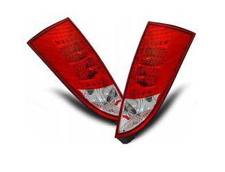 Ford Focus 98-04 Halvkombi Ledlampor i krom