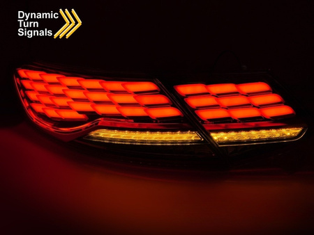 Röda LED-lampor för Mercedes C205 14-21