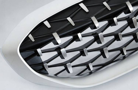 Diamant silver njurgrill BMW G20 G21