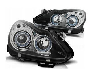 Opel Corsa D BLACK RINGI strålkastare