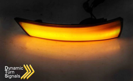 Dynamiska backspegelblinkers Ford Focus Mondeo Led