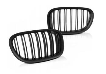 Frontgrill Sport Matt Black för Bmw 7 F01 09-15