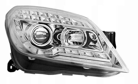 Opel Astra H CHROM DAYLIGHT strålkastare