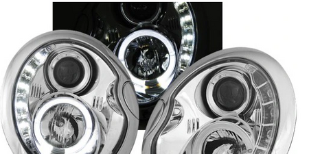 MINI COOPER HATCHBACK strålkastare i dagsljus krom