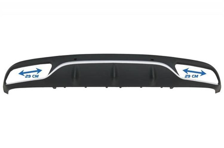 DYFUZOR TYLNY MERCEDES C205 A205 COUPE CABRIO 14-