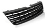 Frontgrill Vw Touareg 02-06 matt svart