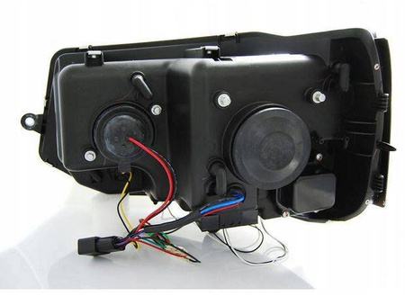 VW T5 10-15 chrole LED DRL baklyktor